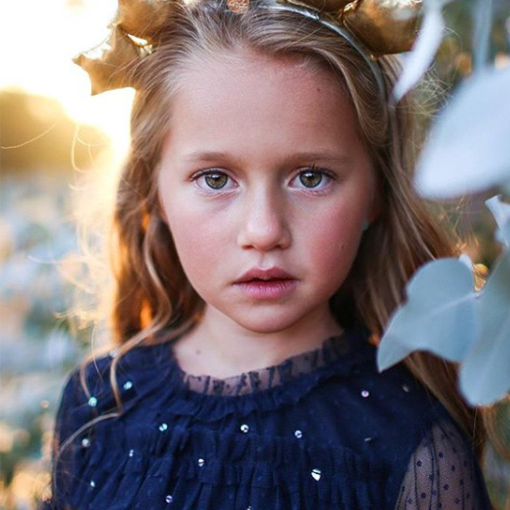 VELVETEEN | LUNA | SMOCKED FRILL DRESS