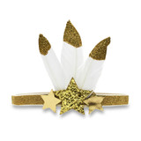 MILK & SODA | FEATHER STAR HEADBAND | GOLD