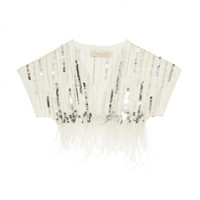 TUTU DU MONDE | Cape - Sunken Treasure Shrug | Milk/Silver