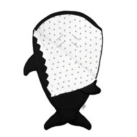 BABY BITES | Baby Sleepbag - Penguin lining | Black