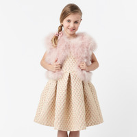 Angel's Face | Marabou Feather Jacket | Blush Pink