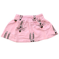 HUGO LOVES TIKI | PINK BUNNY SKIRT | PINK