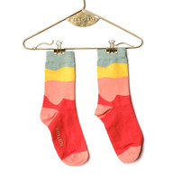 WOLF & RITA | MINI SOCKS | YELLOW RED