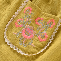 LOUISE MISHA | SS18 | DRESS AKRITI | SAFRAN