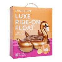 SUNNYLIFE | RIDE-ON FLOAT | GOLD SWAN