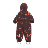 TINY COTTONS | "BIG CHERRIES" SNOW ONE-PIECE | PLUM/RED