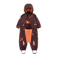 TINY COTTONS | "BIG CHERRIES" SNOW ONE-PIECE | PLUM/RED