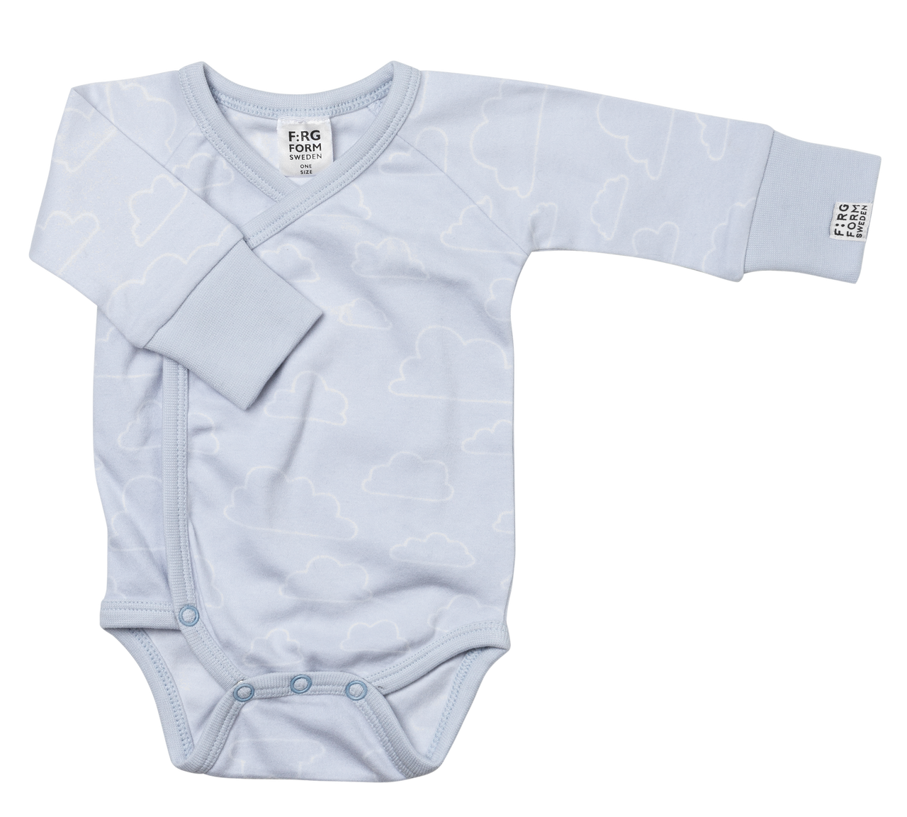Farg Form Moln Organic Body Blue Kidstopia