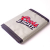 Vintage Silver/Red Sterling Marlin Coors Light #40 Embroidered Canvas Wallet