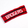 Red University of Wisconsin Badgers Cotton Knit Earband