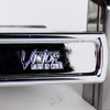XL Polished Chrome 4" x 2.5" Flip-Top Refillable Lighter