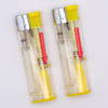 Set of Two Happy Face Emoji Projecting Refillable Lighters