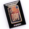 Brushed Copper Rusty Plate Design Genuine Zippo Lighter