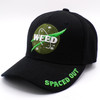 Black Weed 'Spaced Out' NASA Replica Adjustable Baseball Hat