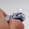 Red 180 Degree Swivel Ball Refillable Lighter