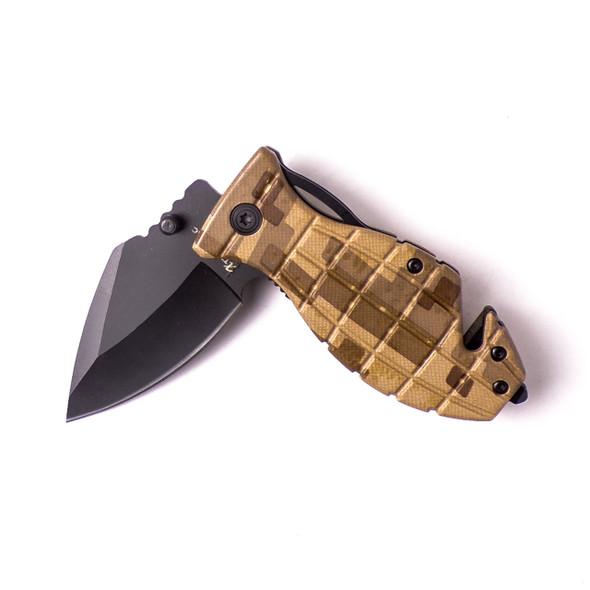 Grenade Shaped Tactical Rescue Utility Knife