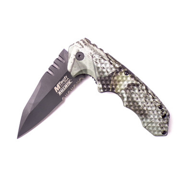 Pixelated Camouflage Outdoor Sport Utility Knife