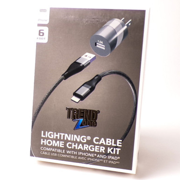 6' Lightning Cable Home Charging Kit