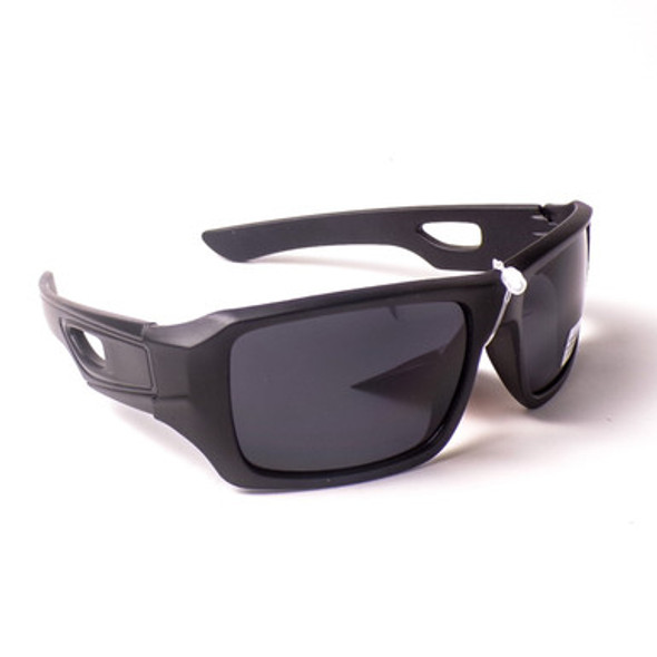 Matte Black Square Designer Sunglasses