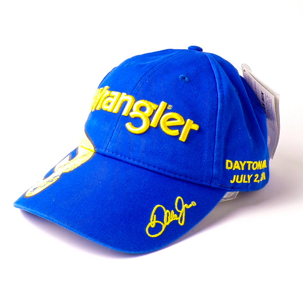 Rare CA Wrangler Duel Dale Earnhardt  and Jr. #3 2010 Daytona Win Hat