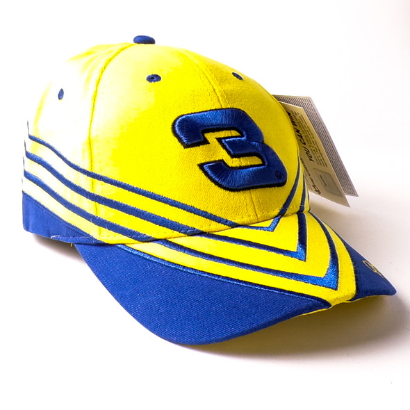 Rare Dual Dale Earnhardt and Dale Earnhardt Jr. #3 Wrangler CA Trackside Baseball Hat