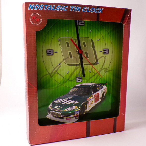 Collectible Racing Reflections Dale Earnhardt Jr. #88 Tin Wall Clock