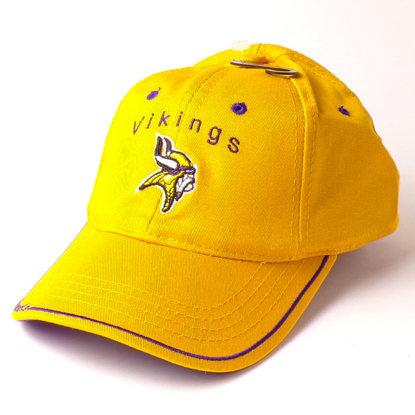 Gold NFL Licensed Minnesota Vikings Adjustable Hat