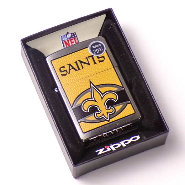 Genuine New Orleans Saints NFL Zippo Graphic Lighter