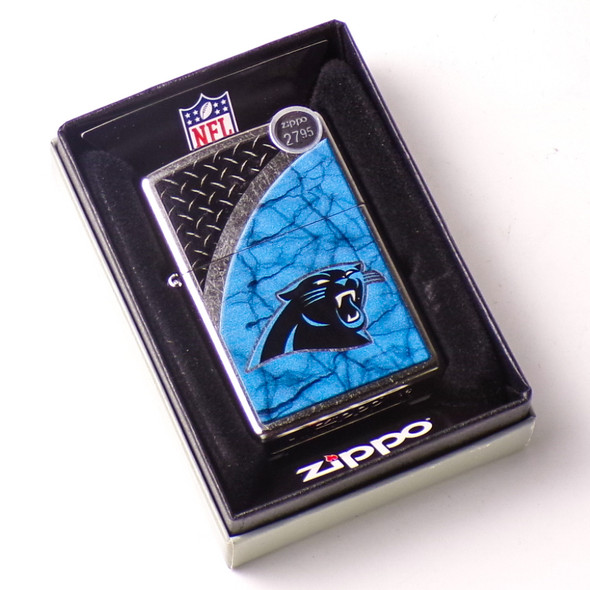 Genuine Carolina Panthers NFL Zippo Lighter