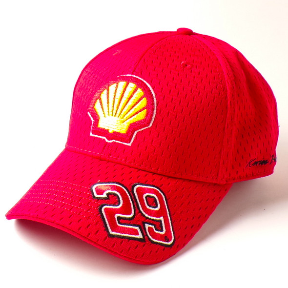 2008 NASCAR Shell Racing Red Kevin Harvick #29 Stretch Fit Hat