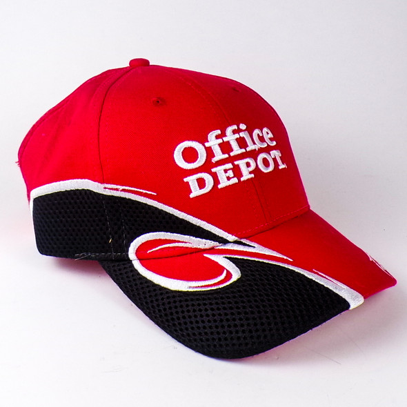 Red/Black Office Depot Tony Stewart #14 Baseball Hat