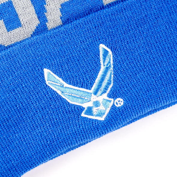 Blue United States Air Force Cuffed Knit Military Beanie Hat