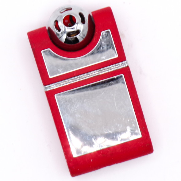 Red 180 Degree Swivel Ball Refillable Lighter