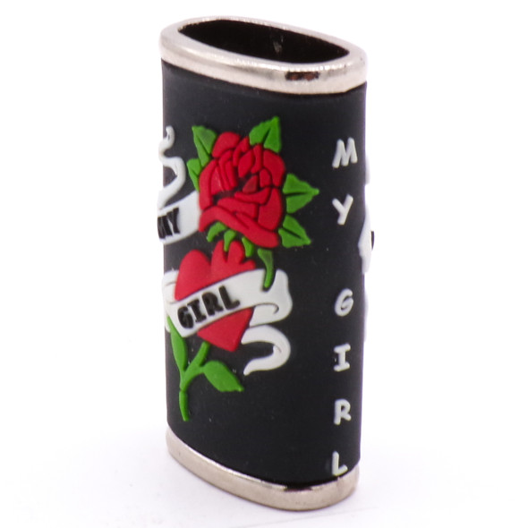 Metal "My Girl" Graphic Mini Lighter Holder/Case