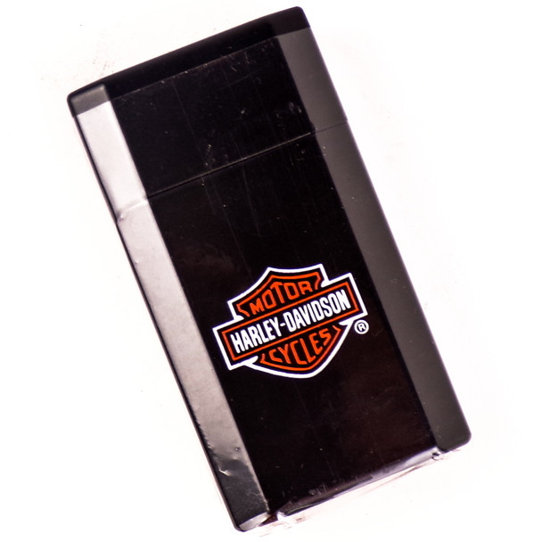 Ronson Jet Lite Black Harley Davidson Logo Torch Lighter