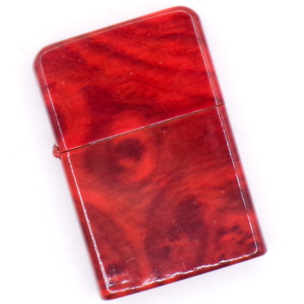 Chrome Redwood Flip Top Durolite Refillable Lighter