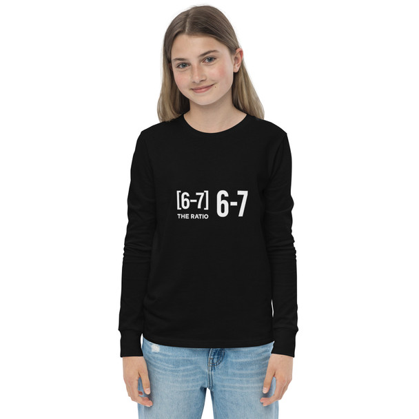 "6-7 The Ratio" Youth long sleeve tee