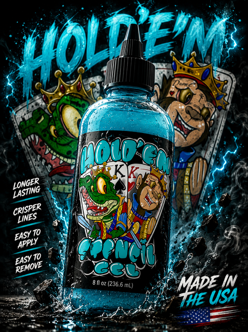 Holdem Stencil Gel 8oz.
