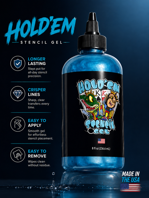 Holdem Stencil Gel 8oz.