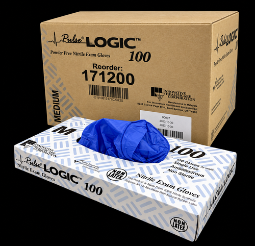 Blue Nitrile Medical Grade Exam Gloves *Box*
