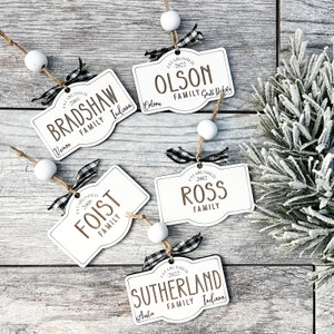 FAMILY EST ORNAMENTS