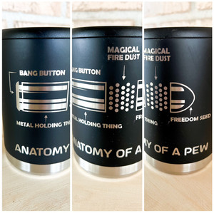 ANATOMY OF A PEW CAN COOLER ANATOMY OF A PEW CAN COOLER