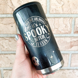 SPOOKY BITCH SEASON CAN COOLER SPOOKY BITCH SEASON CAN COOLER