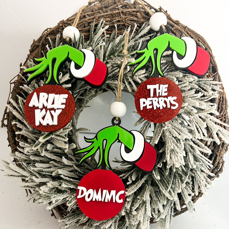 THE MEAN GREEN ORNAMENT