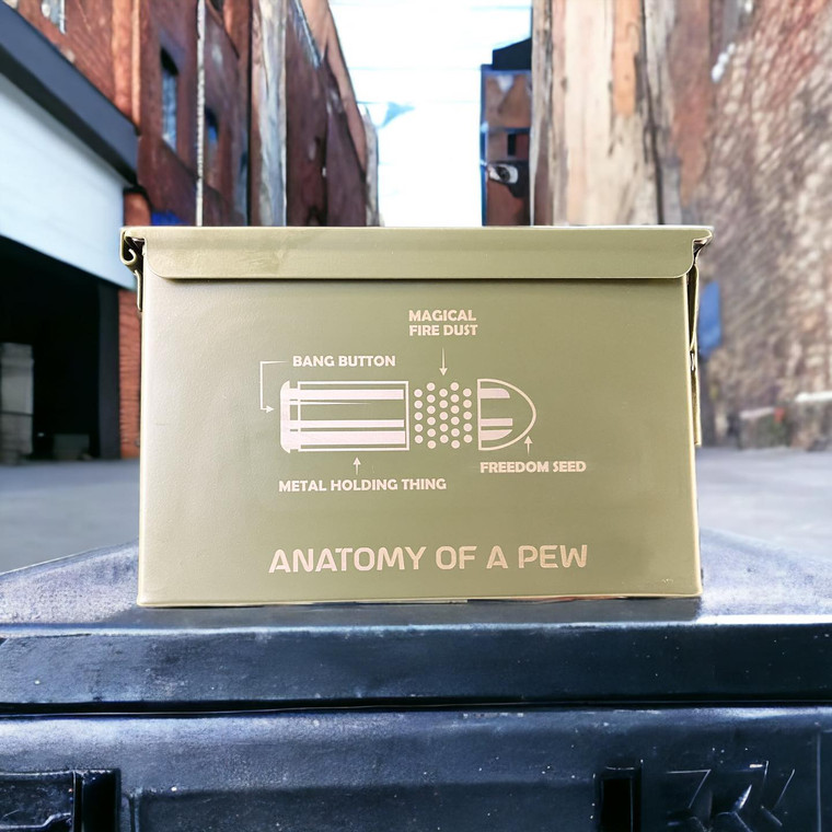 ANATOMY OF A PEW AMMO CAN