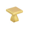 1" Long Square Cabinet Knob Hadly Cabinet Hardware Collection