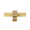 2-3/8" Long Knurled Bar Knob  Larkin Collection