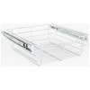 Chrome Closet Pullout Basket with Slides POB1 Pullout Closet Baskets Collection