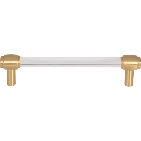 Center-to-Center Cabinet Bar Pull in Clear Acrylic 775 Carmen Cabinet Hardware Collection