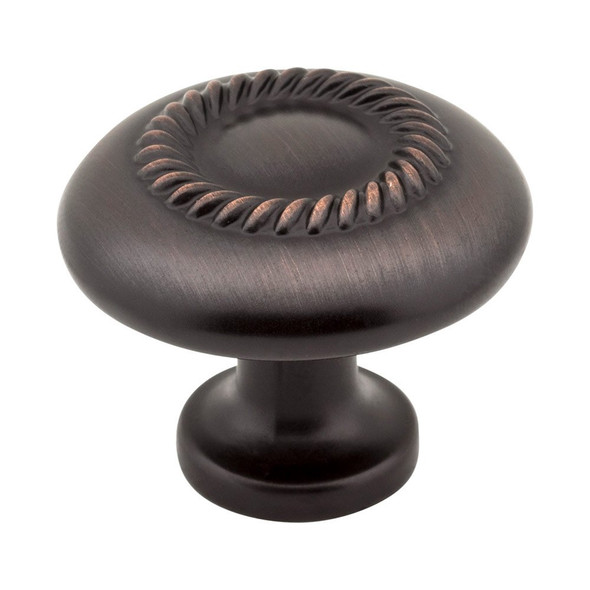 1 1/4" Diameter Knob with Rope Detail Z118 Cypress Cabinet Hardware Collection